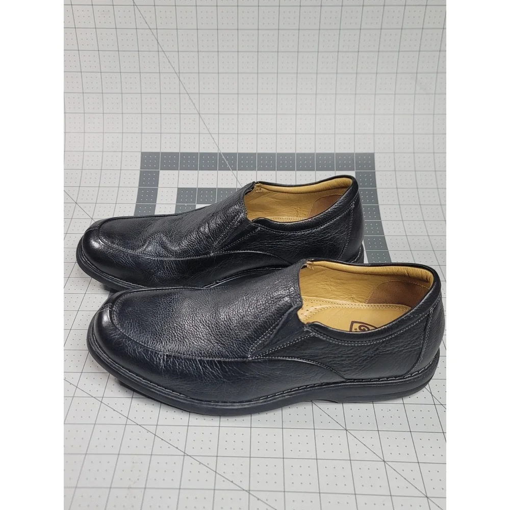 NWT Gallus Black Leather Dress Split Toe Shoes Footwear Shoe Malone Sz 10M